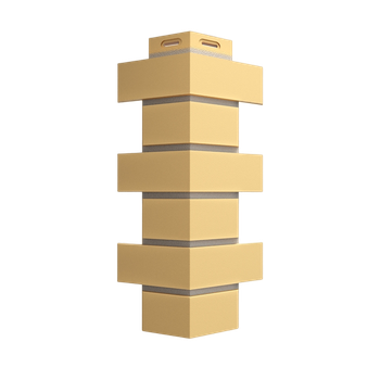Docke STANDARD ФЛЕМИШ Угол 0,420м Желтый, шт