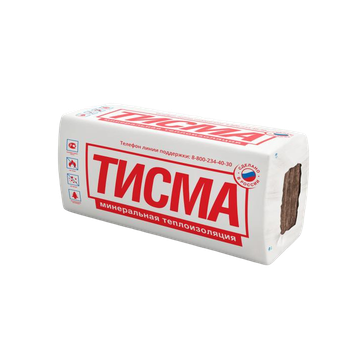 Утеплитель Кнауф Тисма S38MR  0,624м3  (1300х600х100мм 8шт)  6,24м2