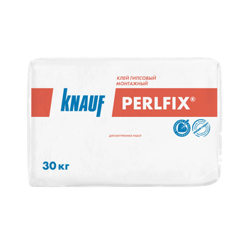 Клей монтажный для гипсокартона и утеплителя Кнауф Перлфикс ( Knauf Perlfix ) 30кг