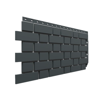 Docke STANDARD ФЛЕМИШ Панель 1,095х0,42м 0,46м2 (Темно-серый), шт