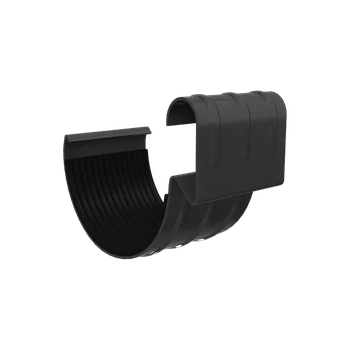 Grand System Соединитель желоба D125  (Черный)