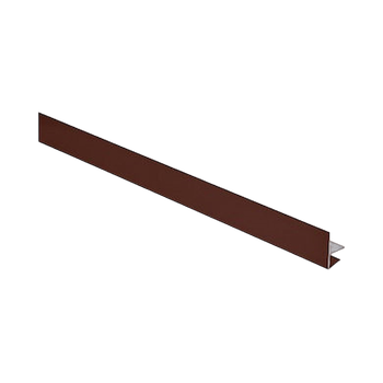 Аквасистем J профиль 2м метал. RAL 8017 шоколадно-коричневый
