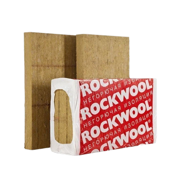 Утеплитель Rockwool Роквул Фасад Баттс Оптима 1200х600х50 мм, 5 шт 3,6м2  0,18м3