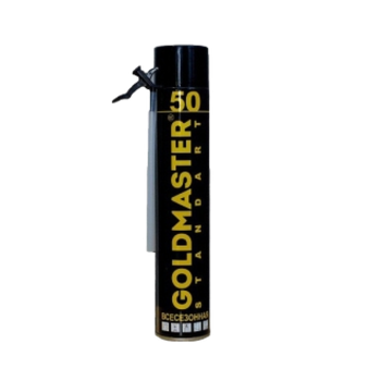 Пена бытовая GOLDMASTER 50 standart всесезонная (трубка)