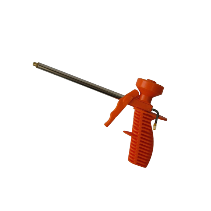 Пистолет для монтажной пены WORKMAN G114 алюминиевый корпус адаптер пластиковый (фото 1)